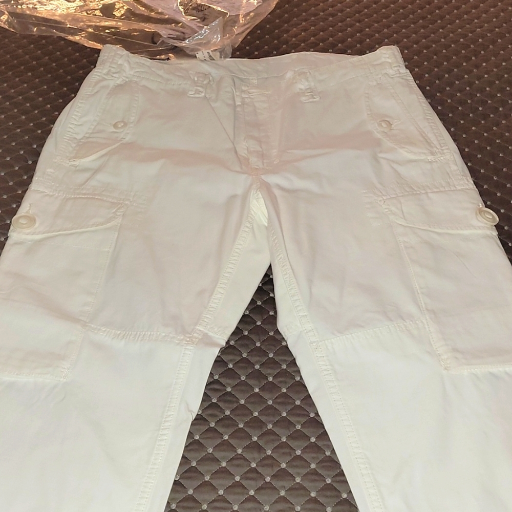 White Polo Cargo pants